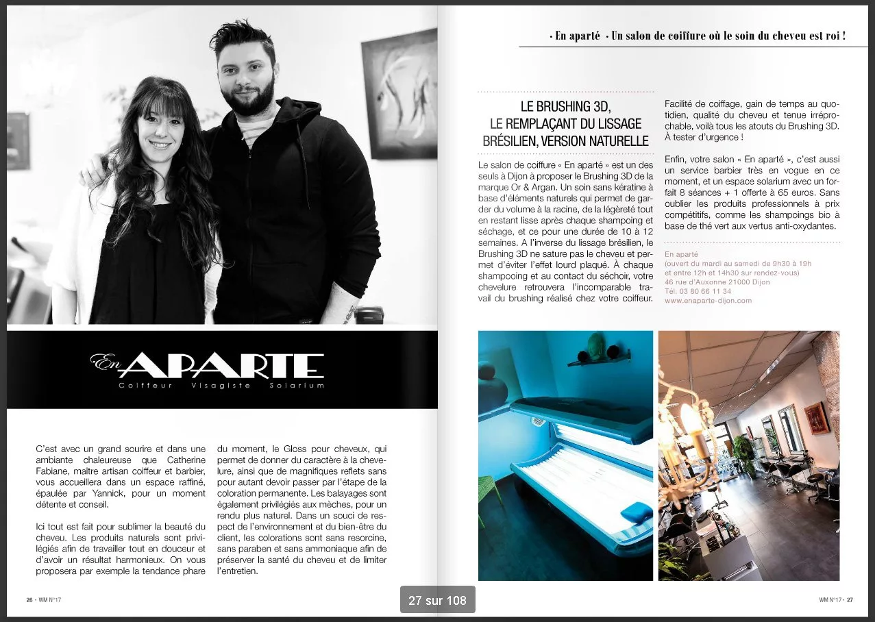 Photographe Publication à Dijon — FOXAEP