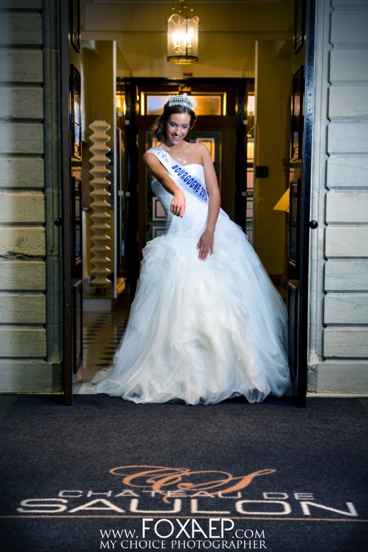 Marie Reintz – Miss Bourgogne 2013 Au Château de Saulon. — FOXAEP, photographe Bourgogne