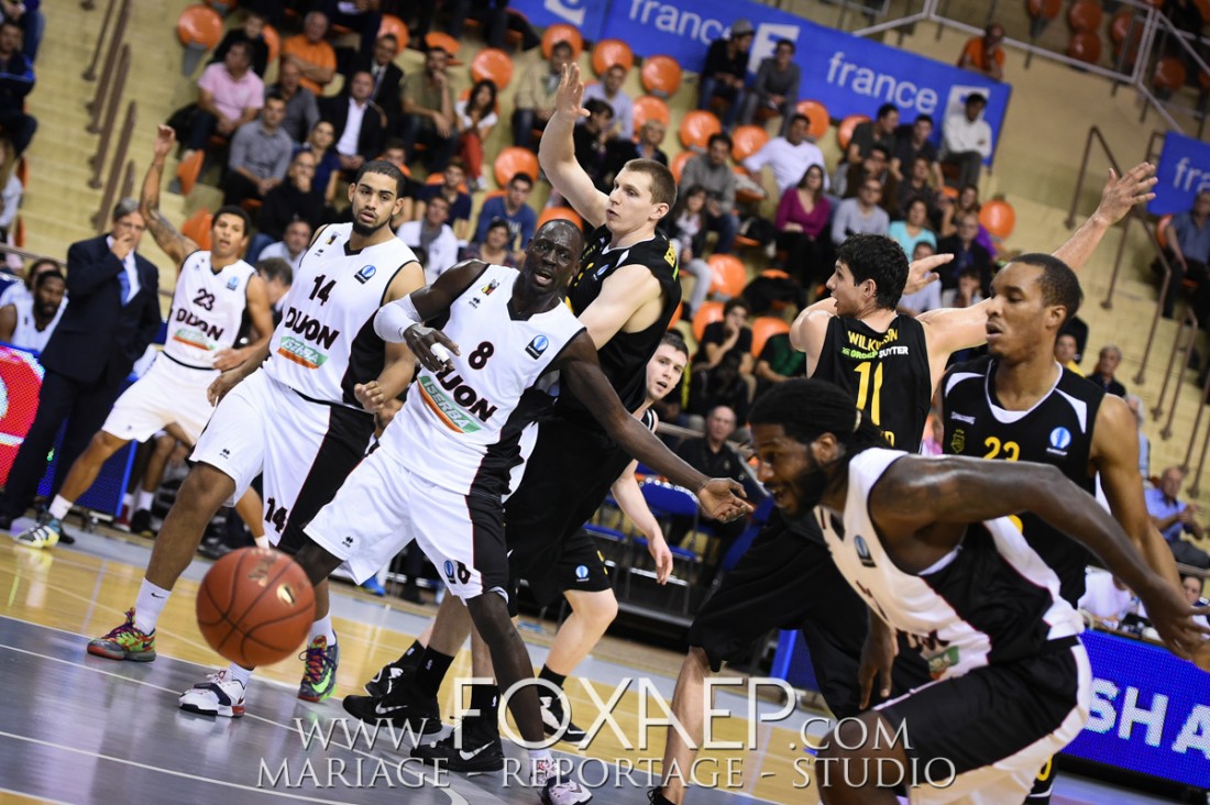 JDA – BC Ostende Eurocup — FOXAEP, photographe Bourgogne
