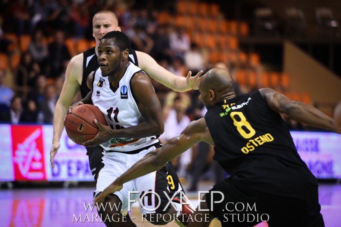JDA – BC Ostende Eurocup — FOXAEP, photographe Bourgogne