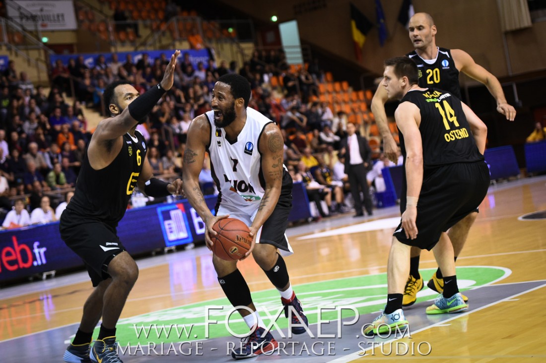 JDA – BC Ostende Eurocup — FOXAEP, photographe Bourgogne