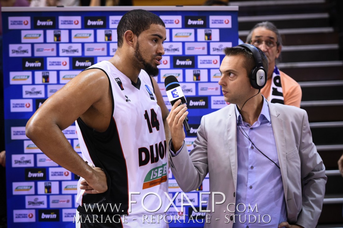 JDA – BC Ostende Eurocup — FOXAEP, photographe Bourgogne