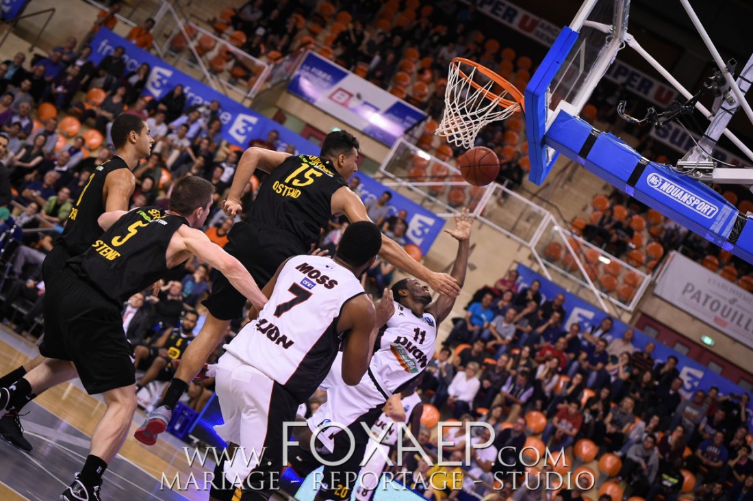 JDA – BC Ostende Eurocup — FOXAEP, photographe Bourgogne