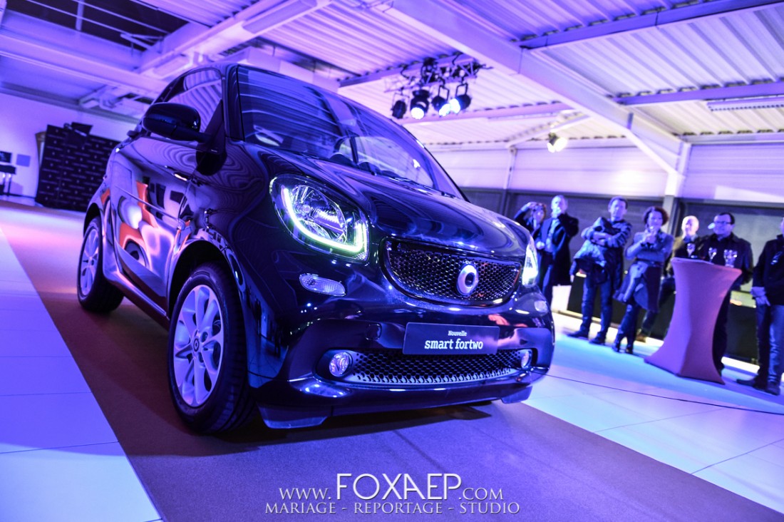 Inauguration Smart Fortwo et Forfour — FOXAEP, photographe Bourgogne
