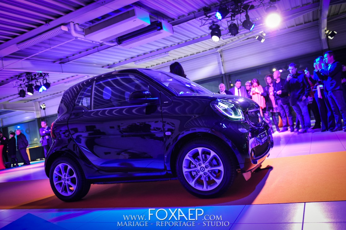 Inauguration Smart Fortwo et Forfour — FOXAEP, photographe Bourgogne