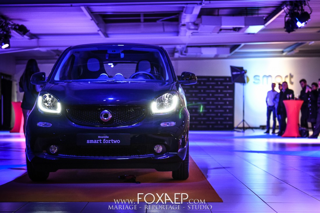Inauguration Smart Fortwo et Forfour — FOXAEP, photographe Bourgogne