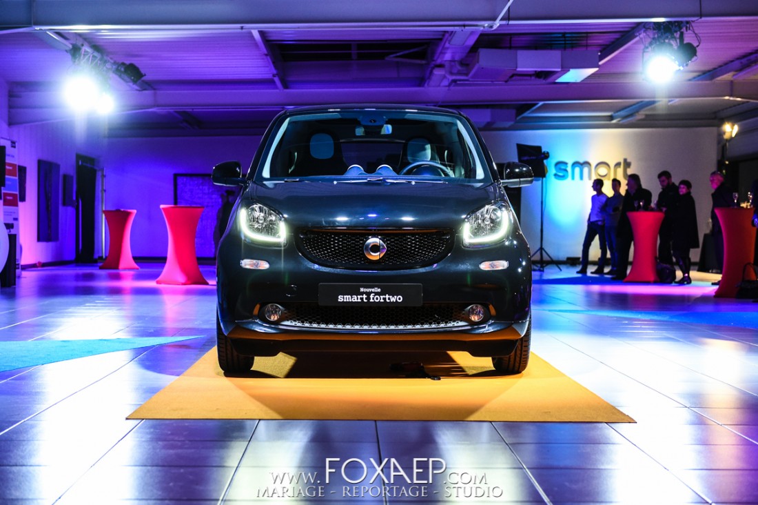 Inauguration Smart Fortwo et Forfour — FOXAEP, photographe Bourgogne