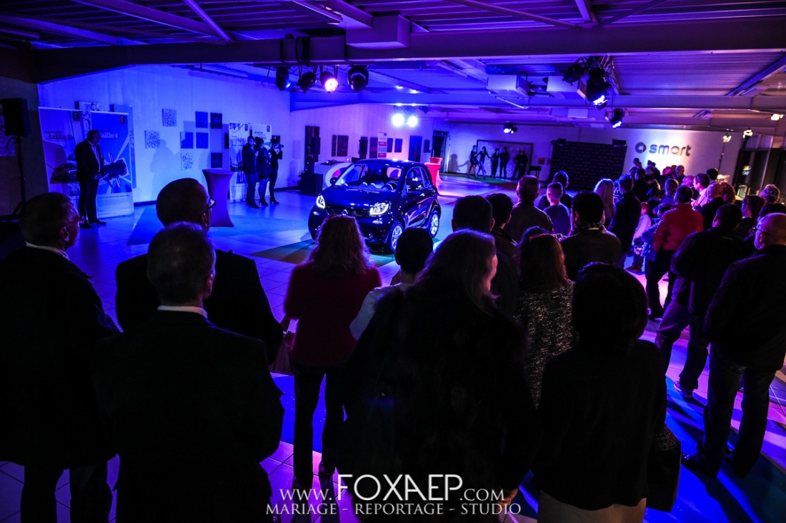 Inauguration Smart Fortwo et Forfour — FOXAEP, photographe Bourgogne