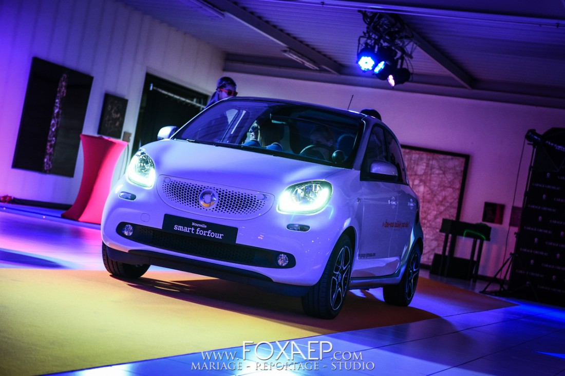 Inauguration Smart Fortwo et Forfour — FOXAEP, photographe Bourgogne
