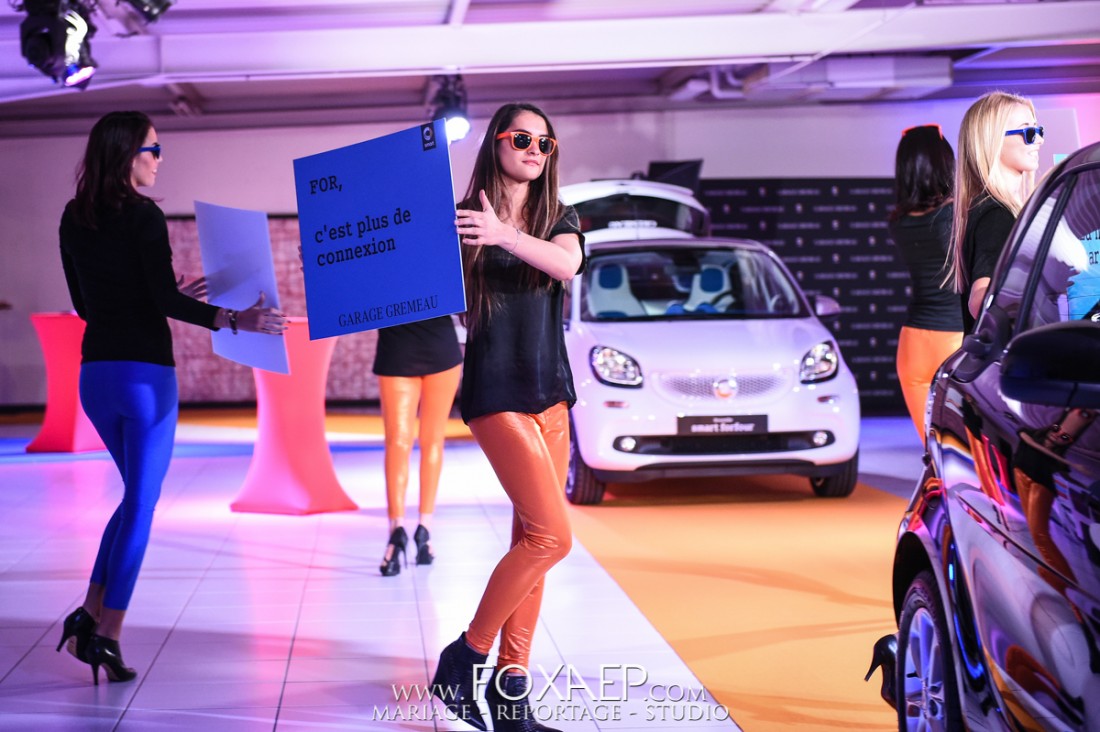 Inauguration Smart Fortwo et Forfour — FOXAEP, photographe Bourgogne