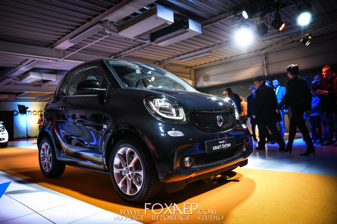 Inauguration Smart Fortwo et Forfour — FOXAEP, photographe Bourgogne