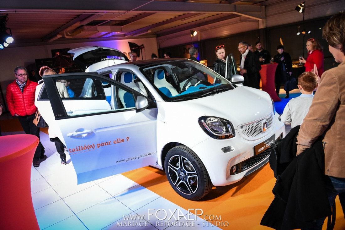 Inauguration Smart Fortwo et Forfour — FOXAEP, photographe Bourgogne