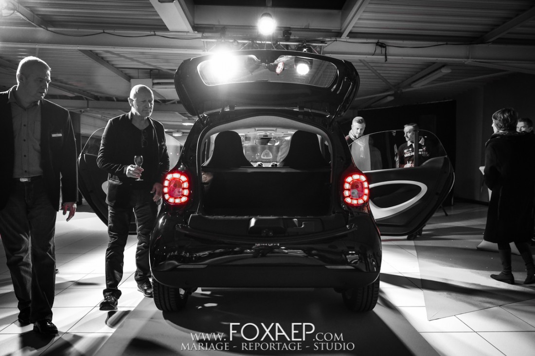 Inauguration Smart Fortwo et Forfour — FOXAEP, photographe Bourgogne