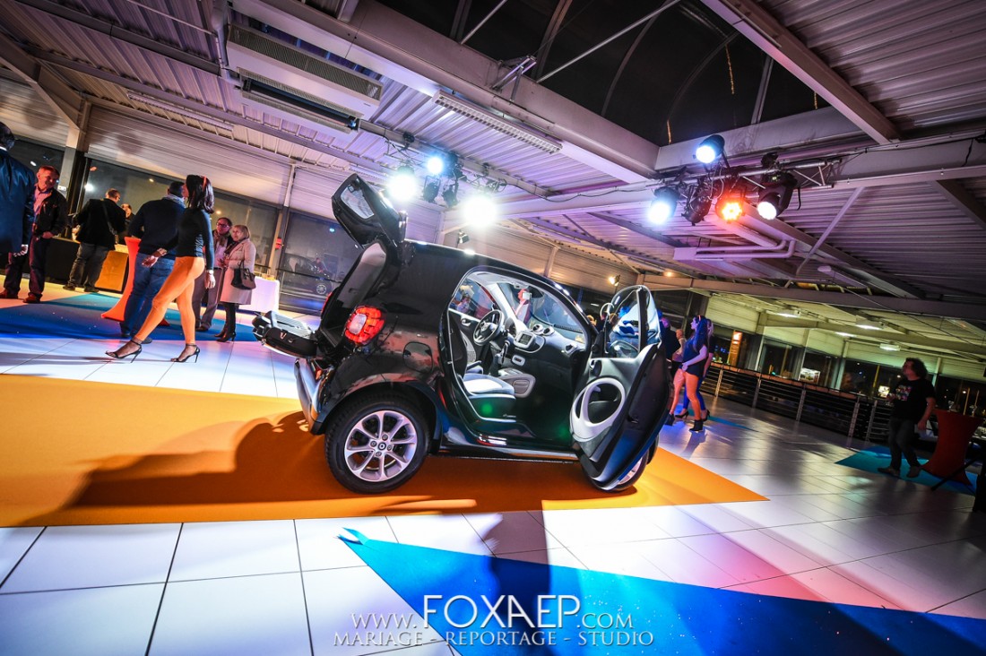 Inauguration Smart Fortwo et Forfour — FOXAEP, photographe Bourgogne