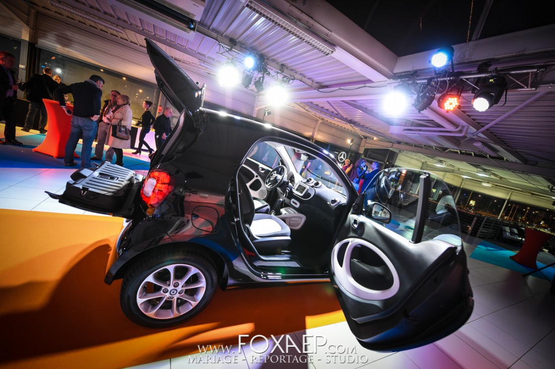 Inauguration Smart Fortwo et Forfour — FOXAEP, photographe Bourgogne