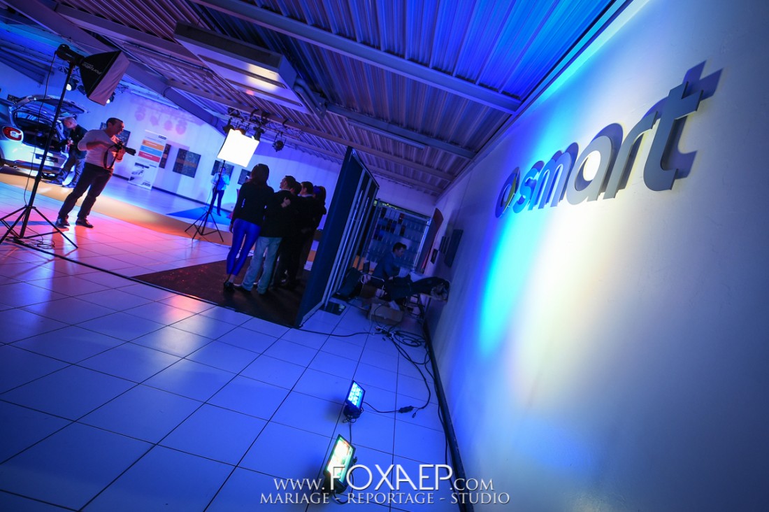 Inauguration Smart Fortwo et Forfour — FOXAEP, photographe Bourgogne