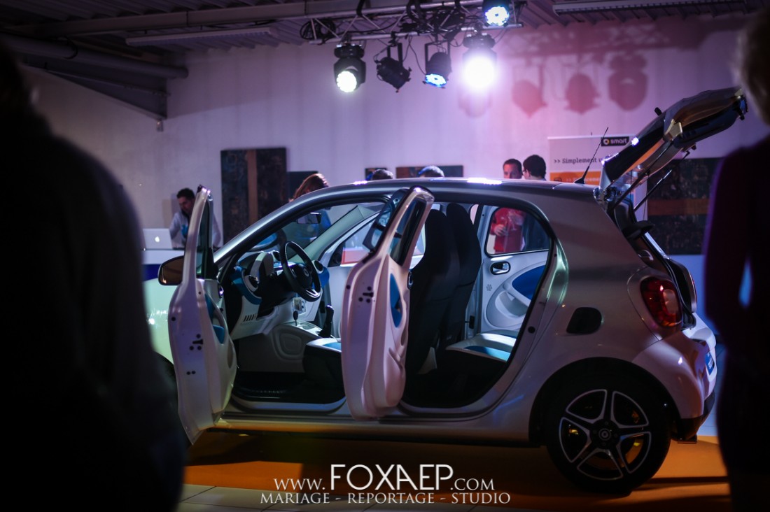 Inauguration Smart Fortwo et Forfour — FOXAEP, photographe Bourgogne