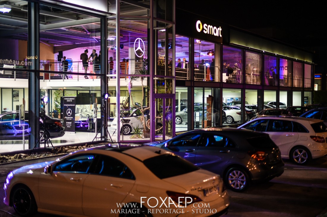 Inauguration Smart Fortwo et Forfour — FOXAEP, photographe Bourgogne