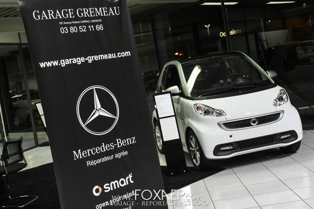 Inauguration Smart Fortwo et Forfour — FOXAEP, photographe Bourgogne