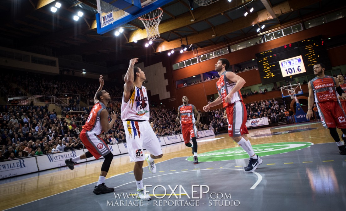 JDA contre L’Élan Chalon — FOXAEP, photographe Bourgogne