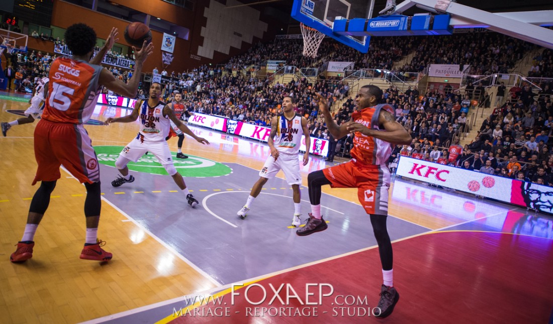 JDA contre L’Élan Chalon — FOXAEP, photographe Bourgogne