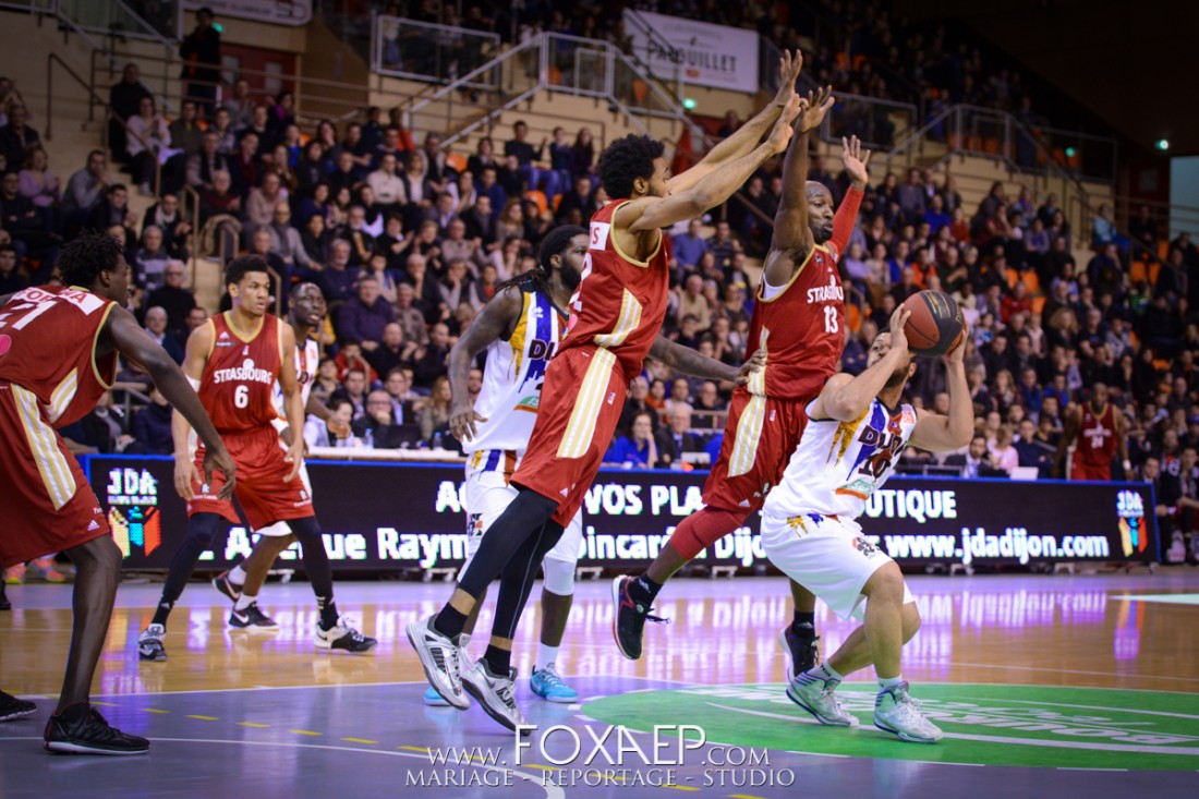 JDA contre Strasbourg — FOXAEP, photographe Bourgogne