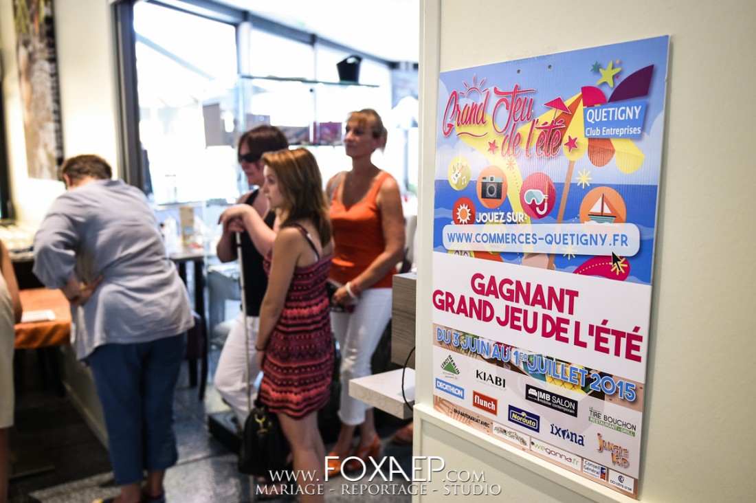 QCE – Le grand jeux de l’été – Remise des lots — FOXAEP, photographe Bourgogne