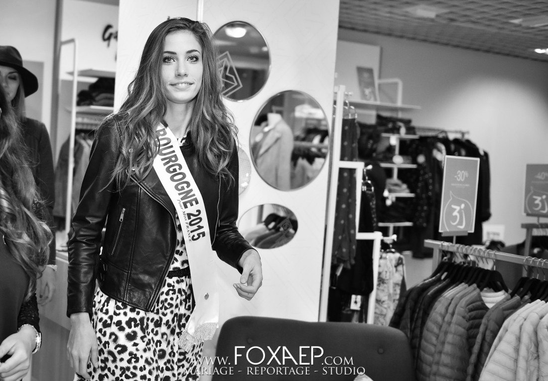 Miss Bourgogne aux Galeries Lafayette — FOXAEP, photographe Bourgogne