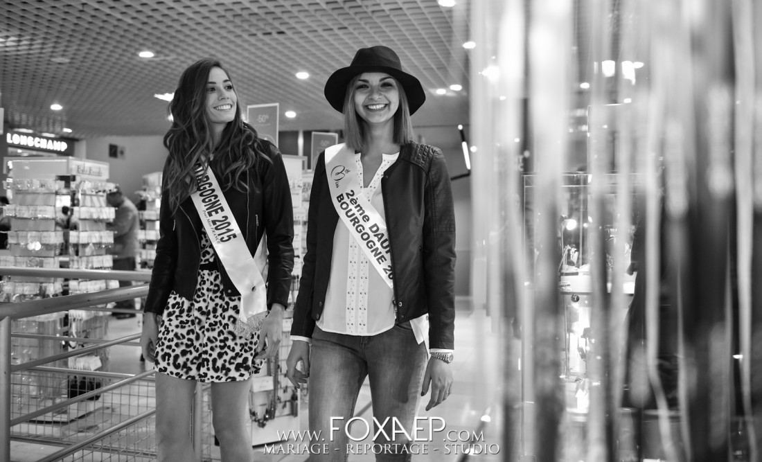 Miss Bourgogne aux Galeries Lafayette — FOXAEP, photographe Bourgogne
