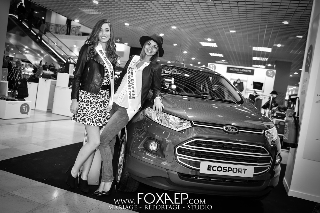 Miss Bourgogne aux Galeries Lafayette — FOXAEP, photographe Bourgogne