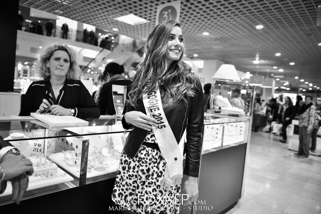 Miss Bourgogne aux Galeries Lafayette — FOXAEP, photographe Bourgogne