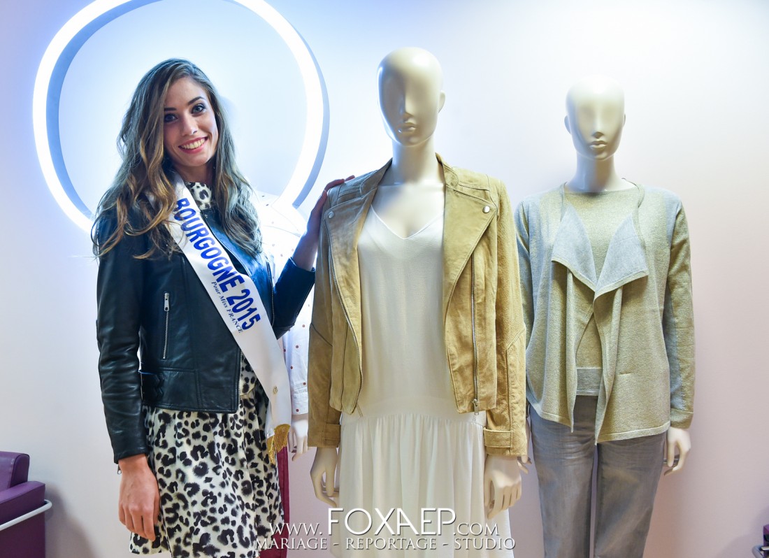 Miss Bourgogne aux Galeries Lafayette — FOXAEP, photographe Bourgogne