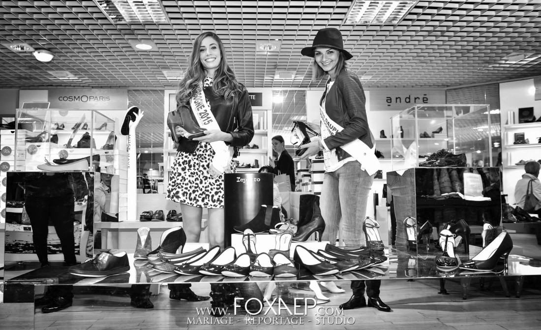 Miss Bourgogne aux Galeries Lafayette — FOXAEP, photographe Bourgogne