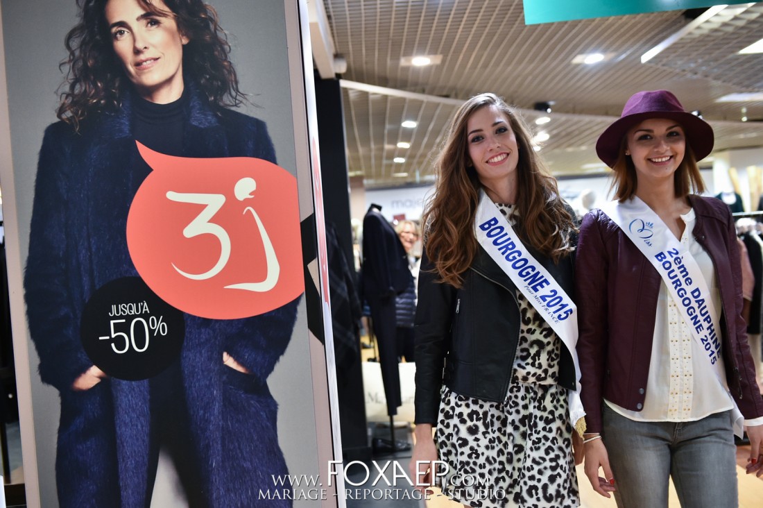 Miss Bourgogne aux Galeries Lafayette — FOXAEP, photographe Bourgogne