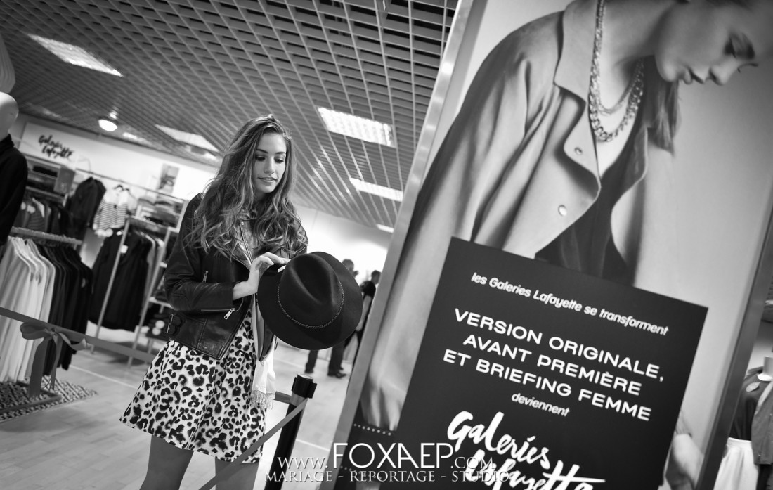 Miss Bourgogne aux Galeries Lafayette — FOXAEP, photographe Bourgogne