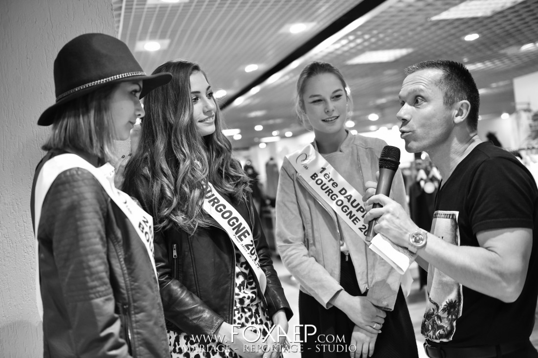 Miss Bourgogne aux Galeries Lafayette — FOXAEP, photographe Bourgogne
