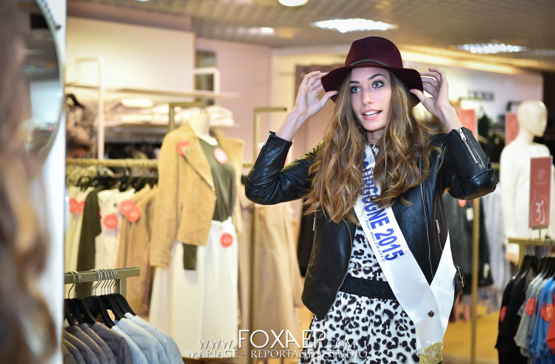 Miss Bourgogne aux Galeries Lafayette — FOXAEP, photographe Bourgogne