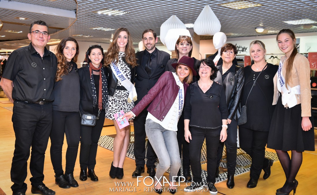 Miss Bourgogne aux Galeries Lafayette — FOXAEP, photographe Bourgogne
