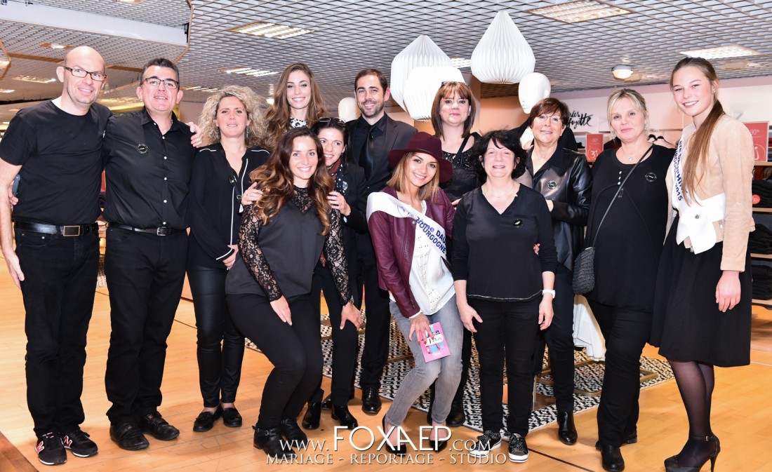 Miss Bourgogne aux Galeries Lafayette — FOXAEP, photographe Bourgogne
