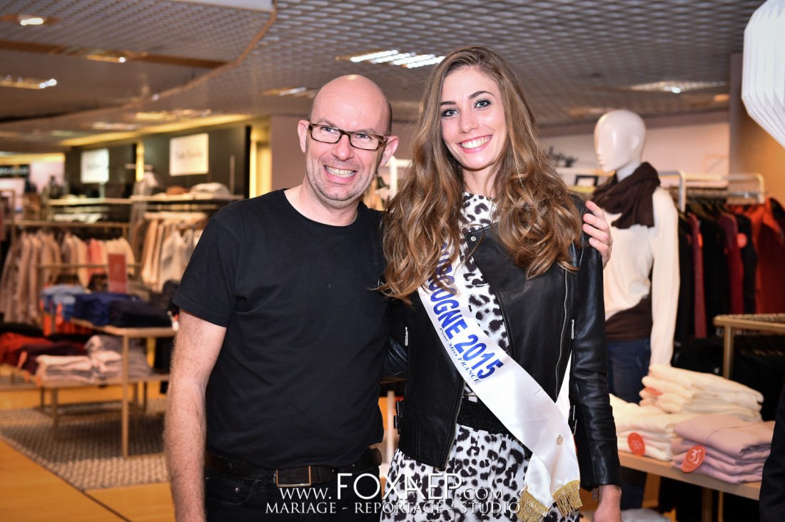Miss Bourgogne aux Galeries Lafayette — FOXAEP, photographe Bourgogne