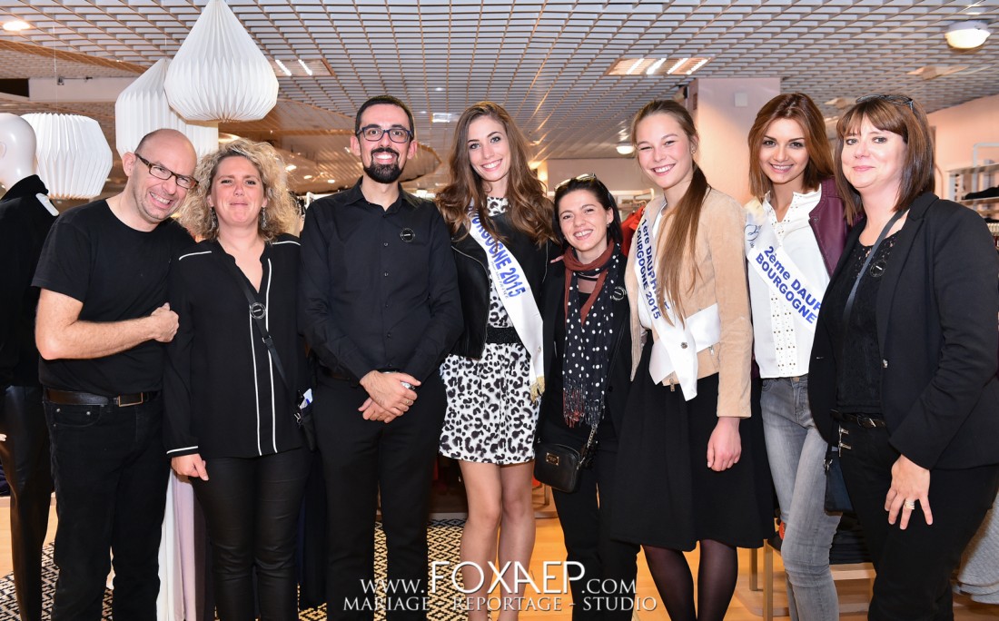Miss Bourgogne aux Galeries Lafayette — FOXAEP, photographe Bourgogne