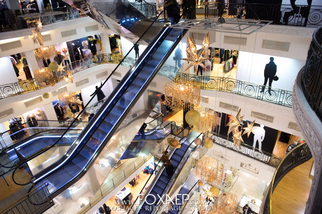 Galeries Lafayette – Noël d&rsquo;une autre planète — FOXAEP, photographe Bourgogne