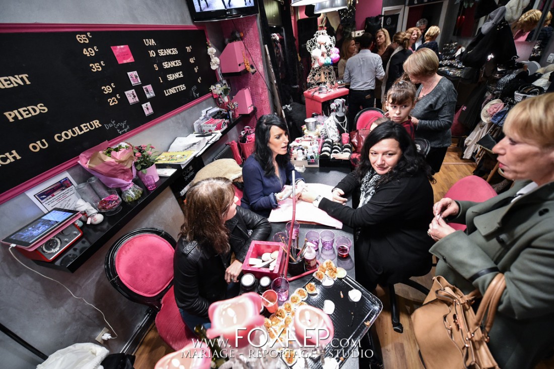 Apéritif Noël Coffee Nails Dijon — FOXAEP, photographe Bourgogne