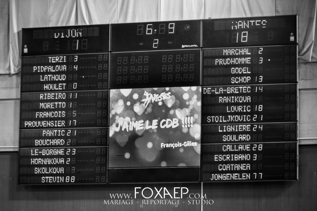 CDB / Nantes au Palais des Sports — FOXAEP, photographe Bourgogne
