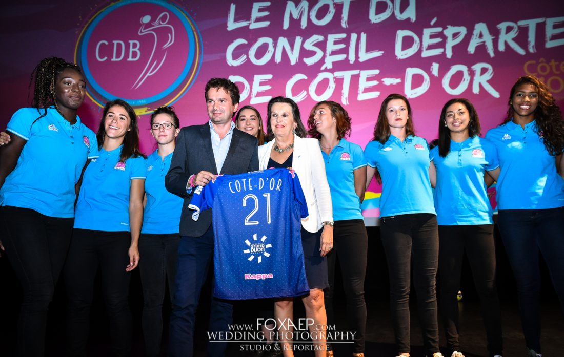 Soirée de présentation CDB Handball — FOXAEP, photographe Bourgogne