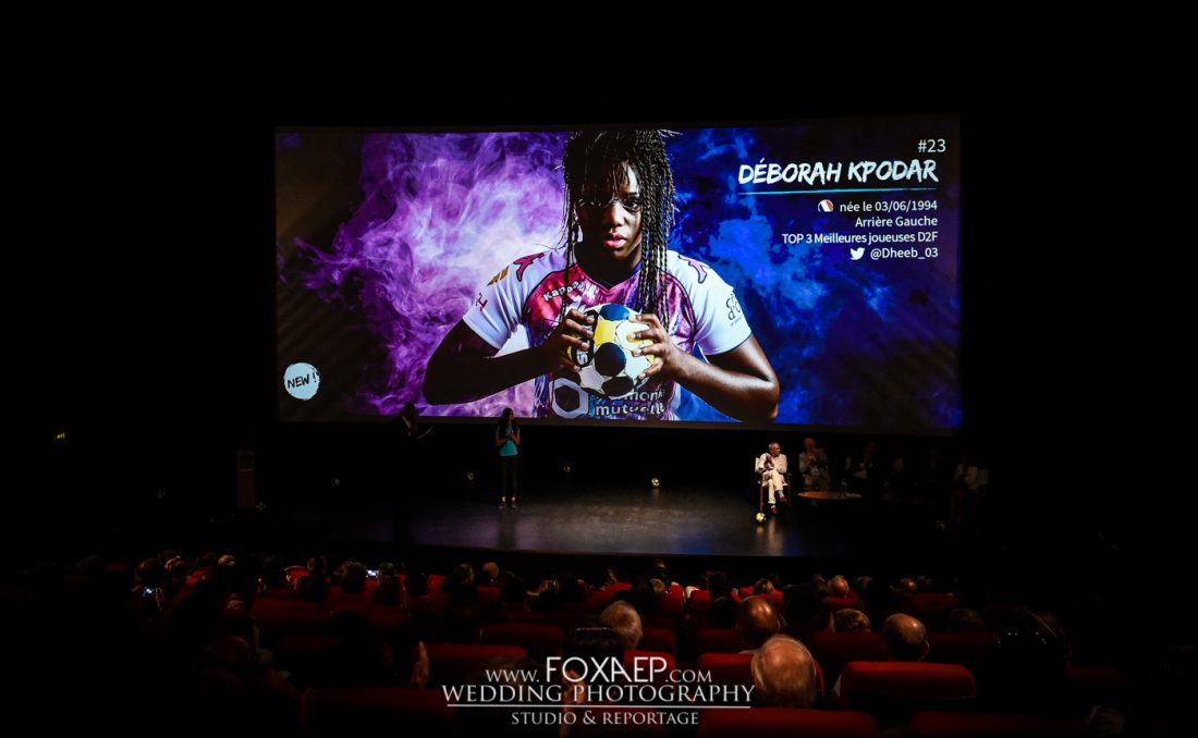 Soirée de présentation CDB Handball — FOXAEP, photographe Bourgogne