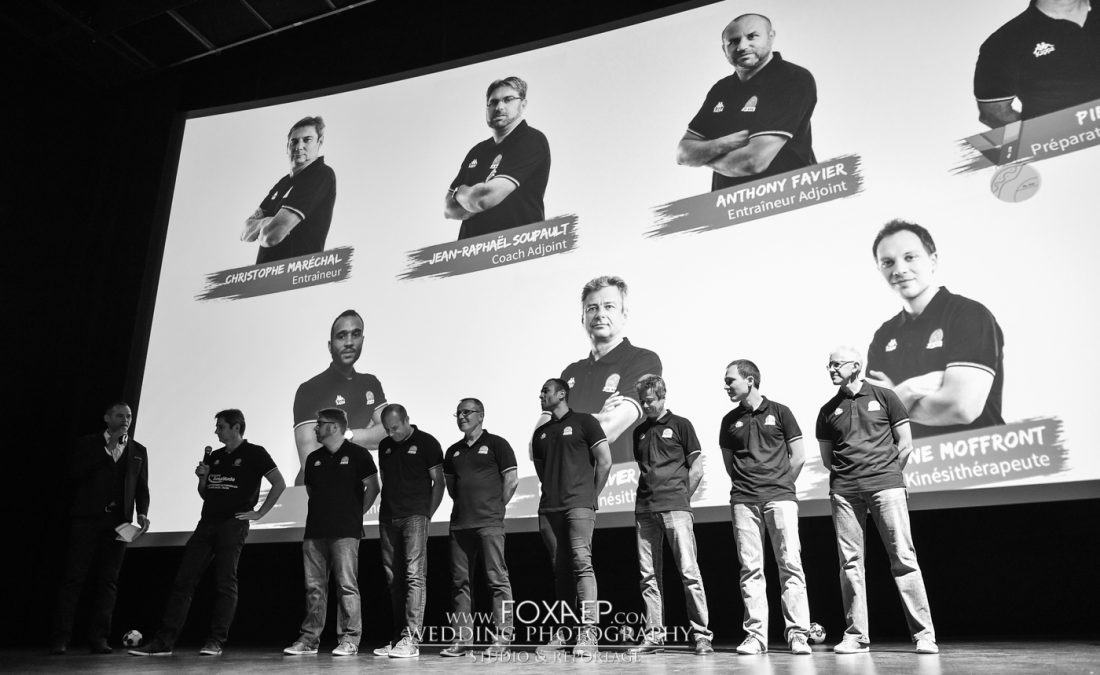 Soirée de présentation CDB Handball — FOXAEP, photographe Bourgogne
