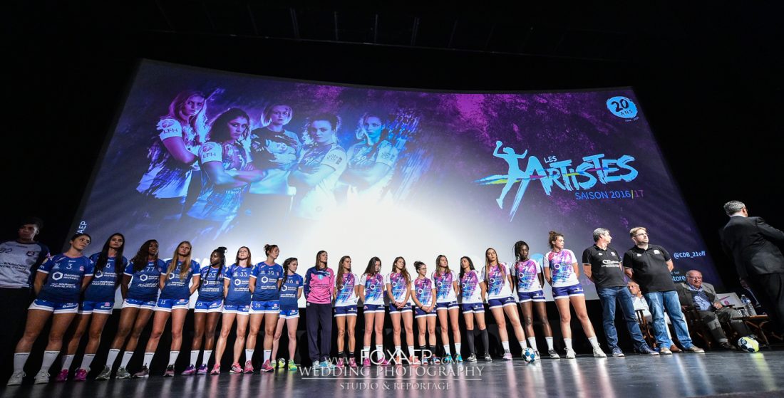 Soirée de présentation CDB Handball — FOXAEP, photographe Bourgogne