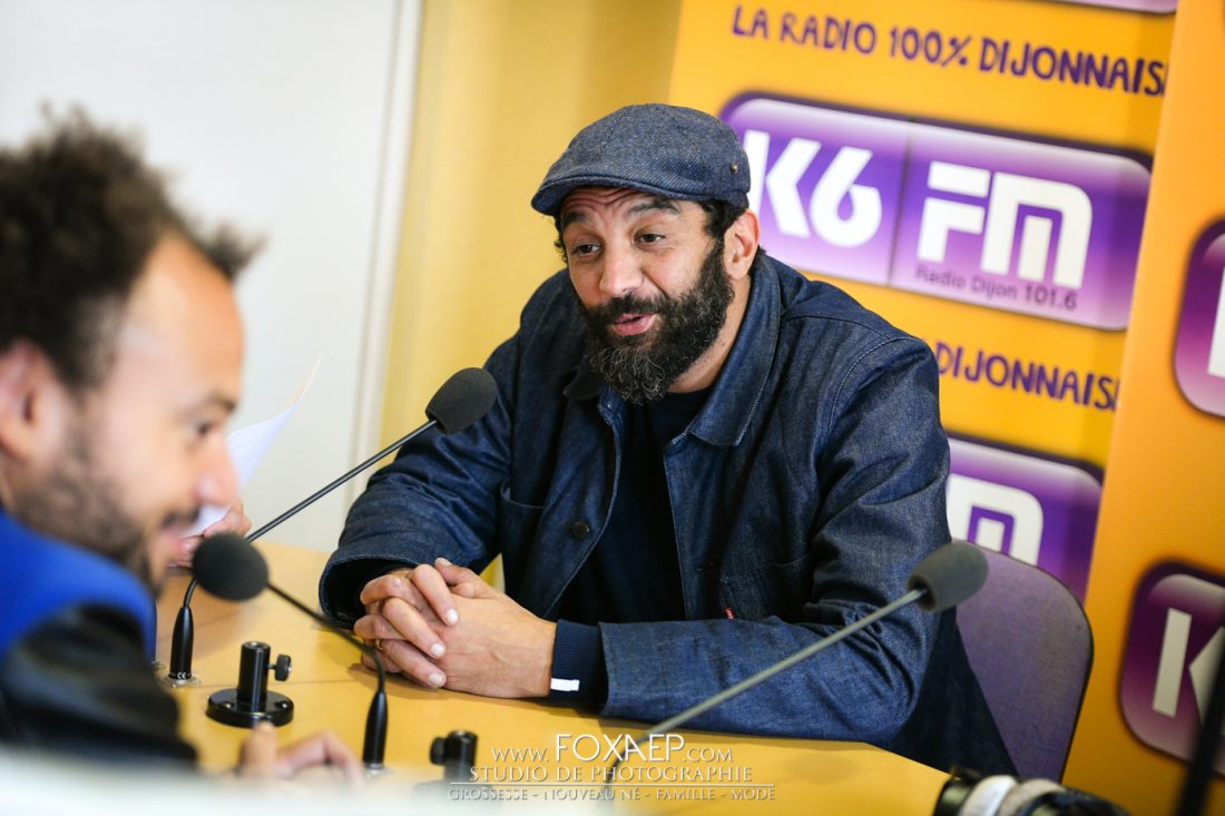 K6FM avec Fabrice Eboué et Ramzy Bédia — FOXAEP, photographe Bourgogne