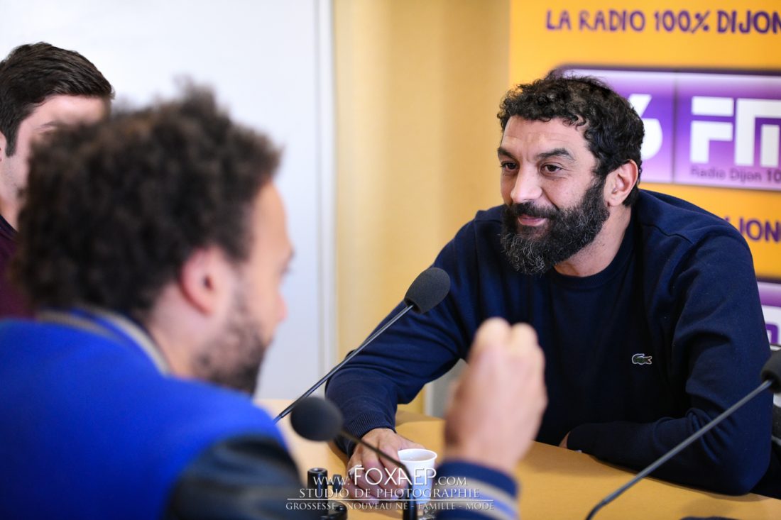 K6FM avec Fabrice Eboué et Ramzy Bédia — FOXAEP, photographe Bourgogne